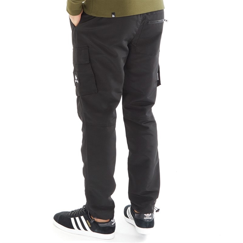 Money Mens Cargo Engineer Pants Black - Image 2
