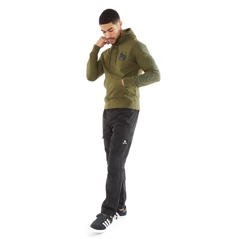 Money Mens Cargo Engineer Pants Black - Image 5