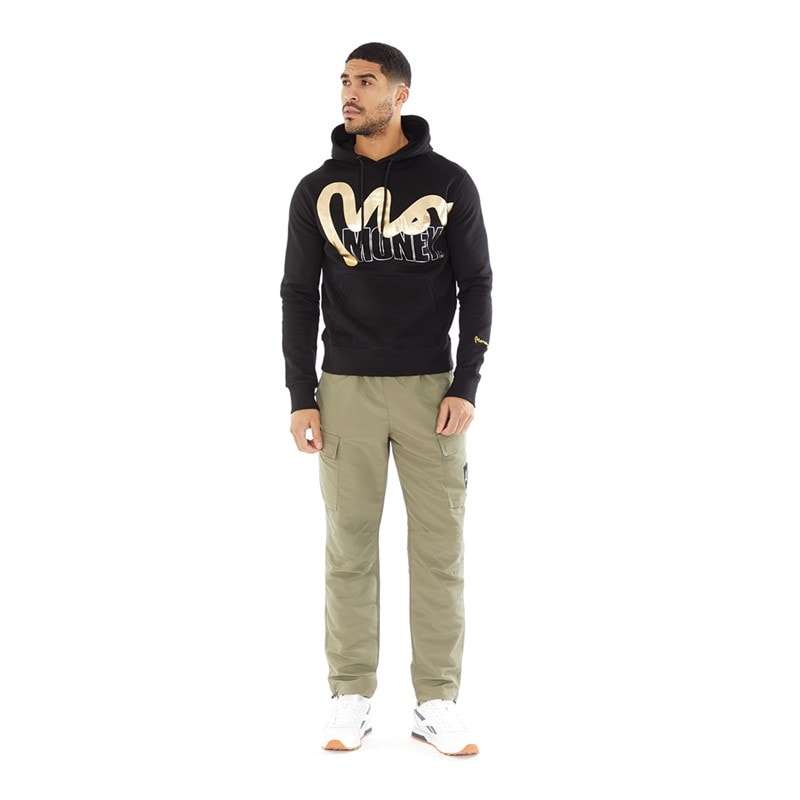 Money Mens Cargo Engineer Pants Olive - Image 5