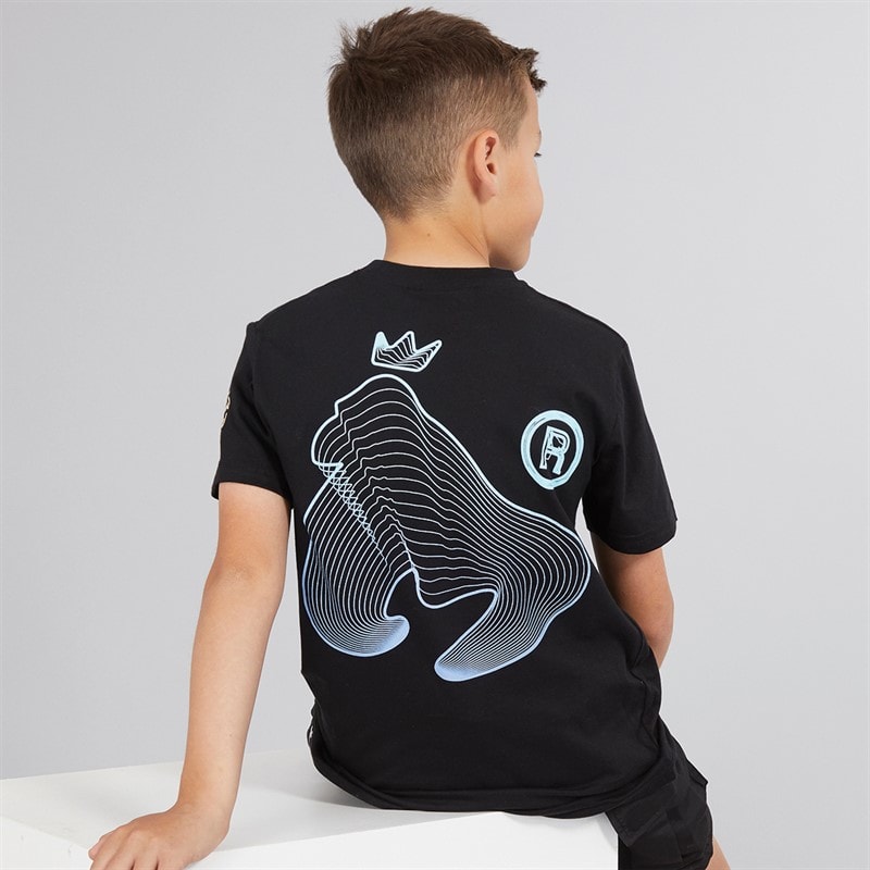 Money Boys T-Shirt and Cargo Shorts Set Black - Image 5