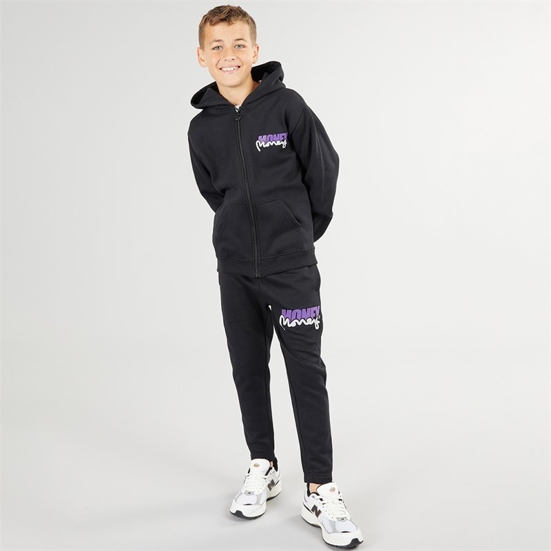Money Boys Two Piece Tracksuit Black - Image 4