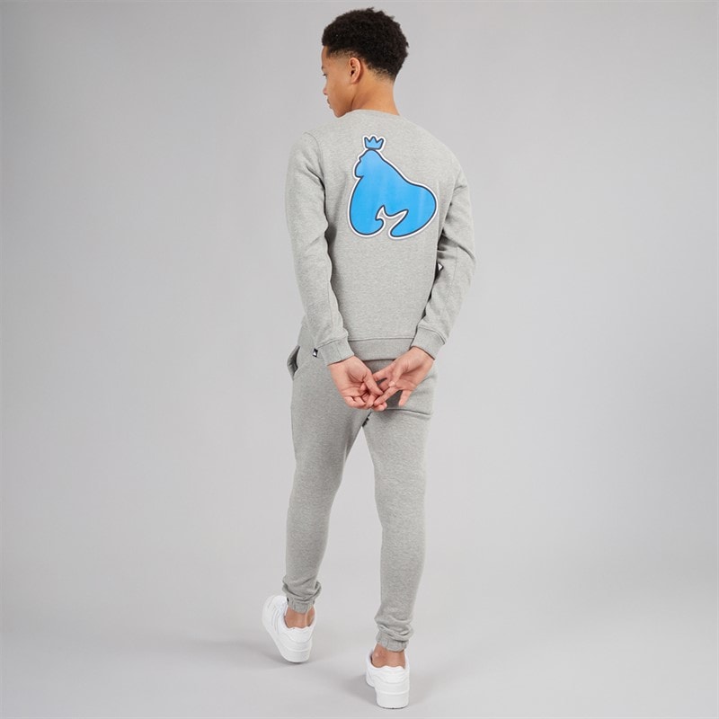 Money Boys State Crew Tracksuit Charcoal - Image 2