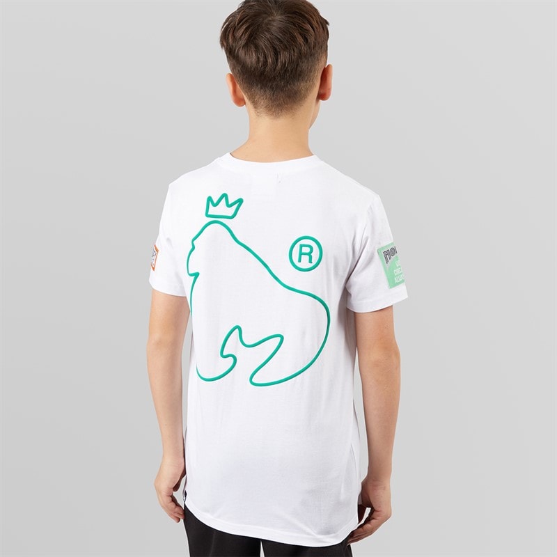 Money Boys Patch T-Shirt White - Image 2