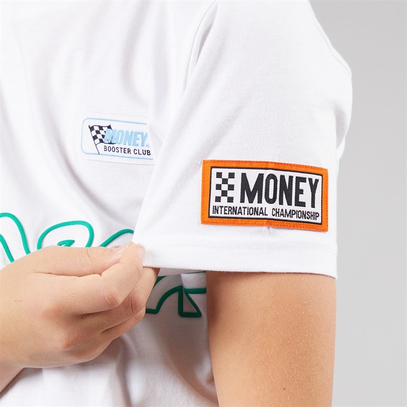 Money Boys Patch T-Shirt White - Image 3