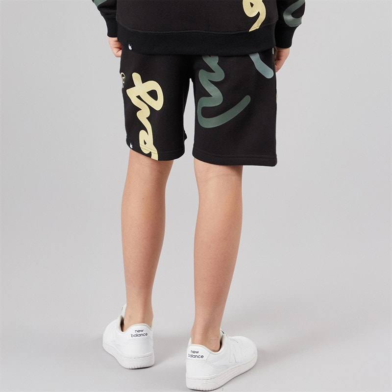 Money Boys Super Sig Shorts Black - Image 2