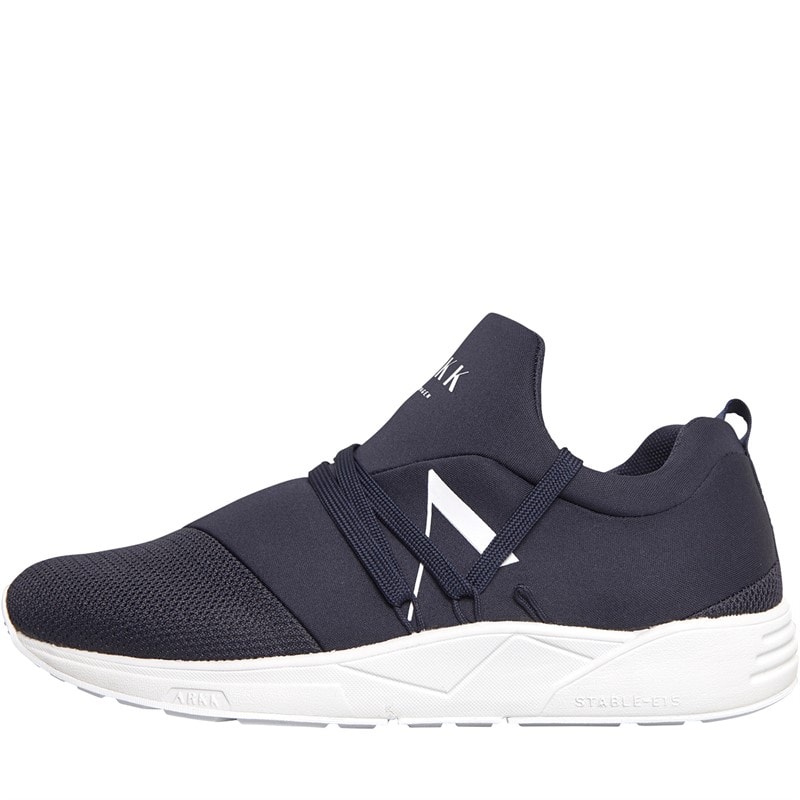 ARKK Copenhagen Mens Raven Mesh Sneakers Midnight - Image 1