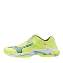 Mizuno Mens Wave Lightning Z8 Court Shoes Mizuno Neo Lime/Black/Splish Splash