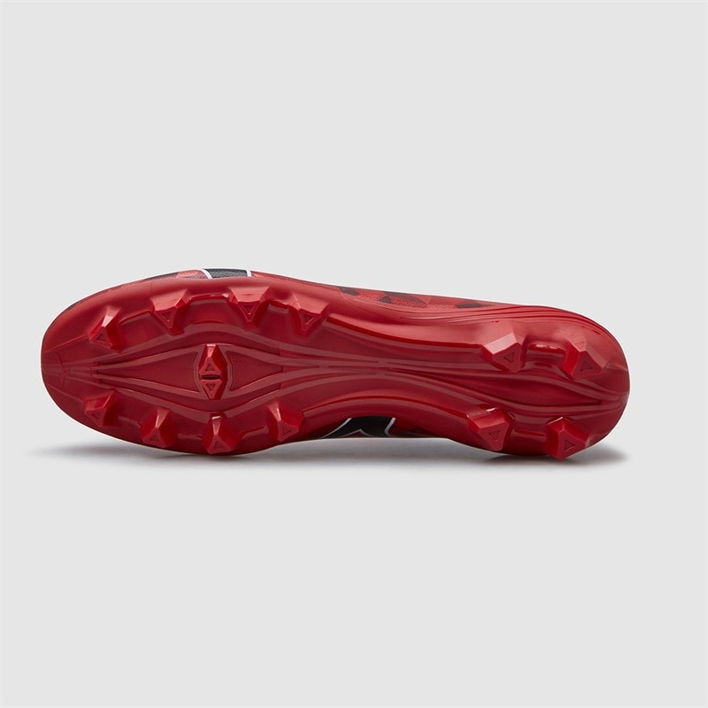 Mizuno Mens Mizuno A II Select FG Firm Ground Football Boots Morelia 40Th Red/Black/Gold - Image 3