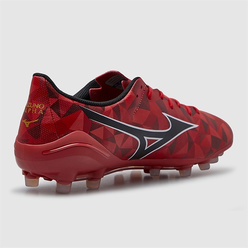 Mizuno Mens Mizuno A II Select AG Artificial Ground Football Boots Morelia 40Th Red/Black/Gold - Image 5