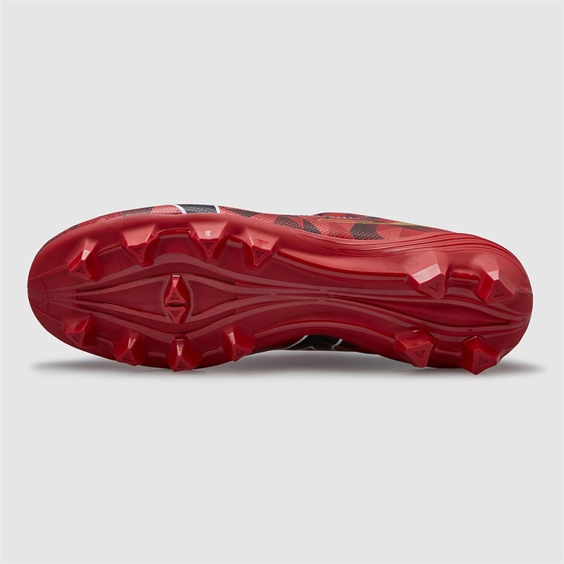 Mizuno Junior Boys Mizuno A II Select FG Firm Ground Football Boots Morelia 40Th Red/Black/Gold - Image 3