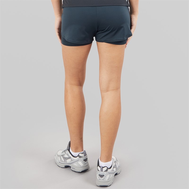 Mizuno Womens Flex Tennis Shorts Black - Image 2