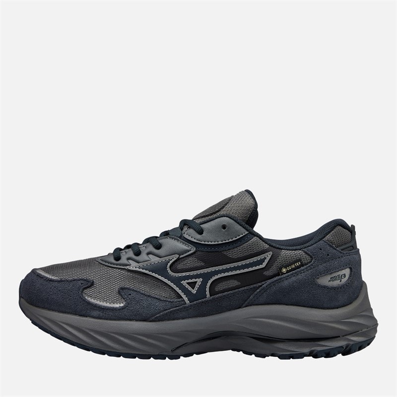 Mizuno Mens Wave Rider Beta GTX Gore-Tex Trainers Quiet Shade/Vulcan/Silver - Image 1