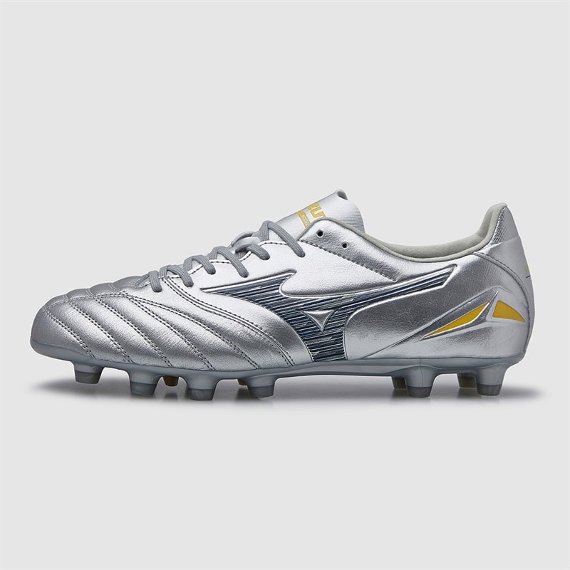 Mizuno Mens Morelia Neo Iv Pro FG Firm Ground Football Boots Galaxy Silver/8605C/Cool Gray3C Galaxysilver/8605C/Cool Gray3C - Image 2