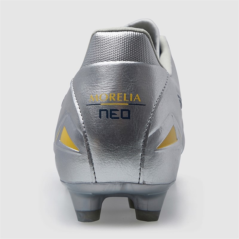 Mizuno Mens Morelia Neo Iv Pro FG Firm Ground Football Boots Galaxy Silver/8605C/Cool Gray3C Galaxysilver/8605C/Cool Gray3C - Image 4