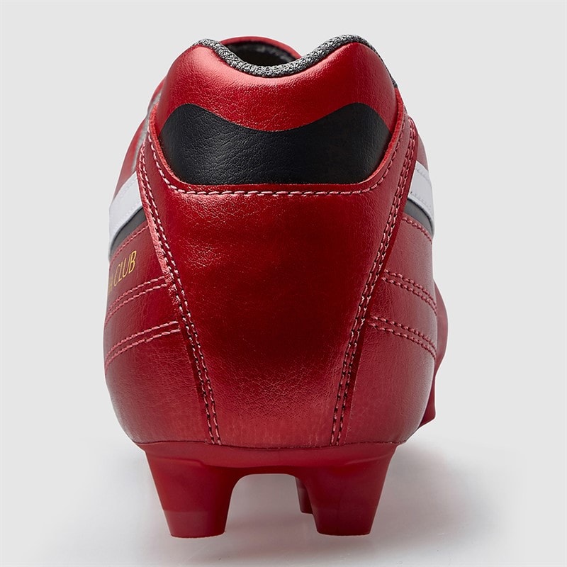 Mizuno Mens Morelia II Club FG Firm Ground Football Boots Morelia 40Th Red/White/Black - Image 4