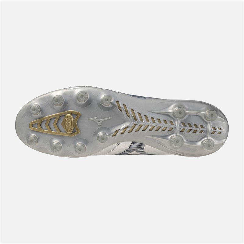 Mizuno Mens Monarcida Neo III Pro FG Firm Ground Football Boots Galaxy Silver/8605 C - Image 2