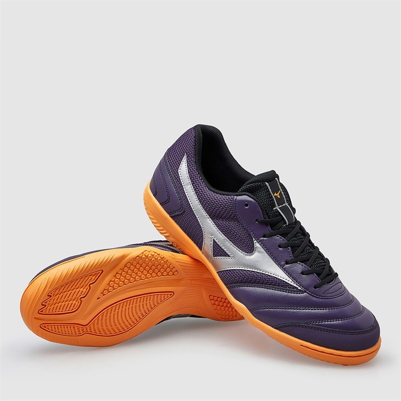 Mizuno Mens MRL Sala Club IN Indoor Sala Football Boots Mysterioso/Silver - Image 1