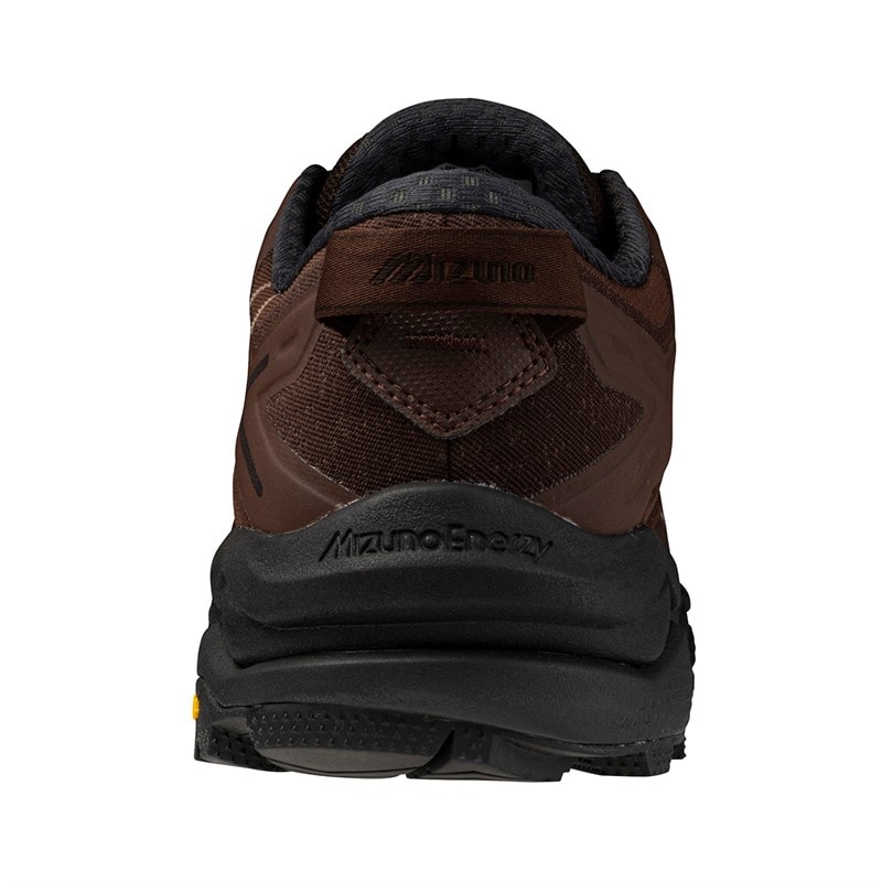 Mizuno Wave Mujin LS GTX Gore-Tex Trainers Mole/Chicory Coffee/Tortoise Shell - Image 3
