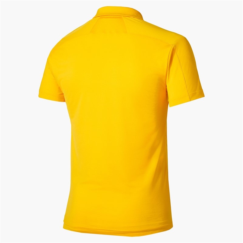 Mizuno Mens Daybreakers Shadow Tennis Polo Shirt Vibrant Yellow - Image 2