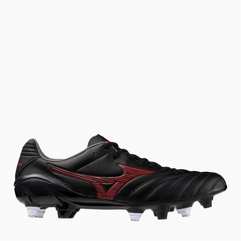 Mizuno Mens Monarcida Neo III Pro Mix SG Soft Ground Football Boots Black/Morelia 40Th Red - Image 5