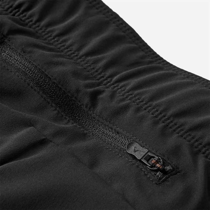 Mizuno Womens Core 5.5 Inch Running Shorts Black - Image 3