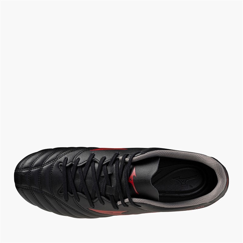 Mizuno Mens Monarcida Neo III Select SG Soft Ground Football Boots Black/Morelia 40Th Red - Image 4