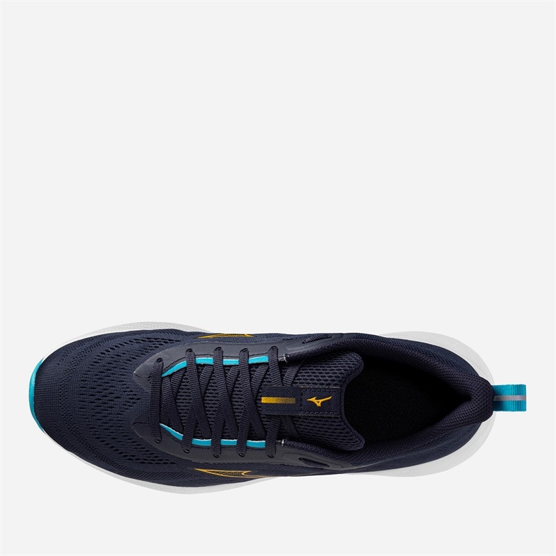 Mizuno Mens Enerzy Runnerz 2 Neutral Running Shoes Baritone Blue/Citrus/Capri Breeze - Image 4
