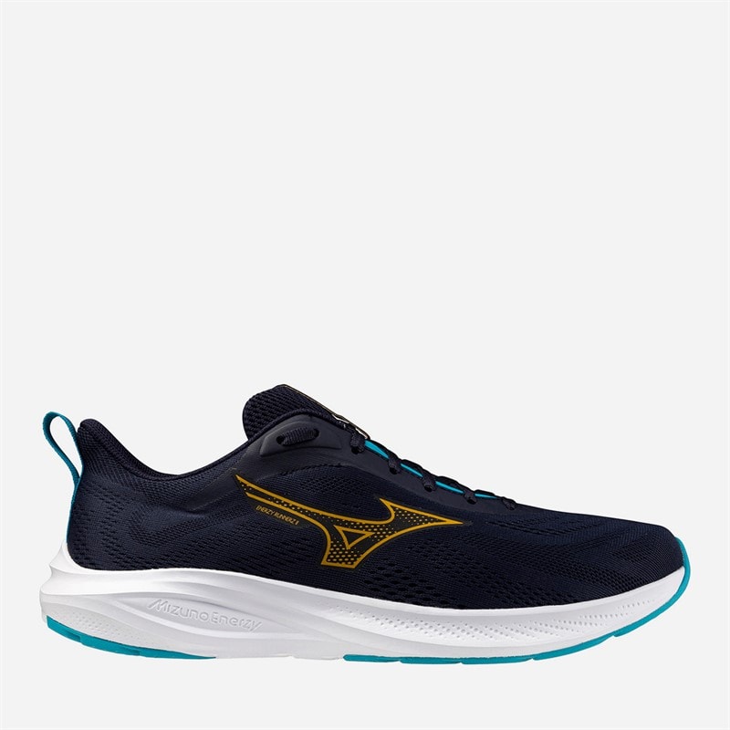 Mizuno Mens Enerzy Runnerz 2 Neutral Running Shoes Baritone Blue/Citrus/Capri Breeze - Image 5