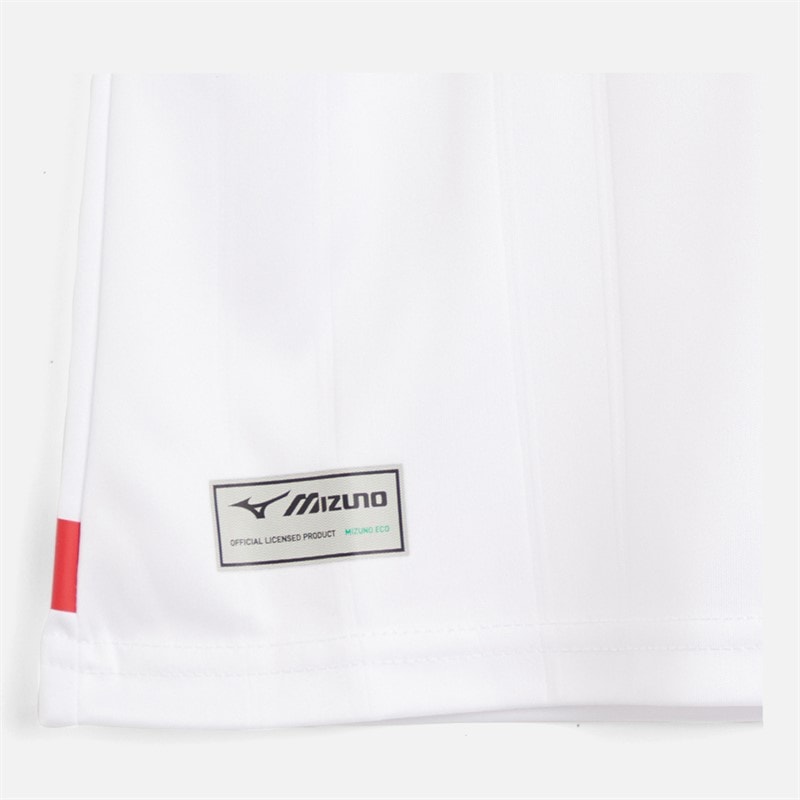 Mizuno Kids AS Monaco 25/26 Home Jersey Tango Red - Image 3