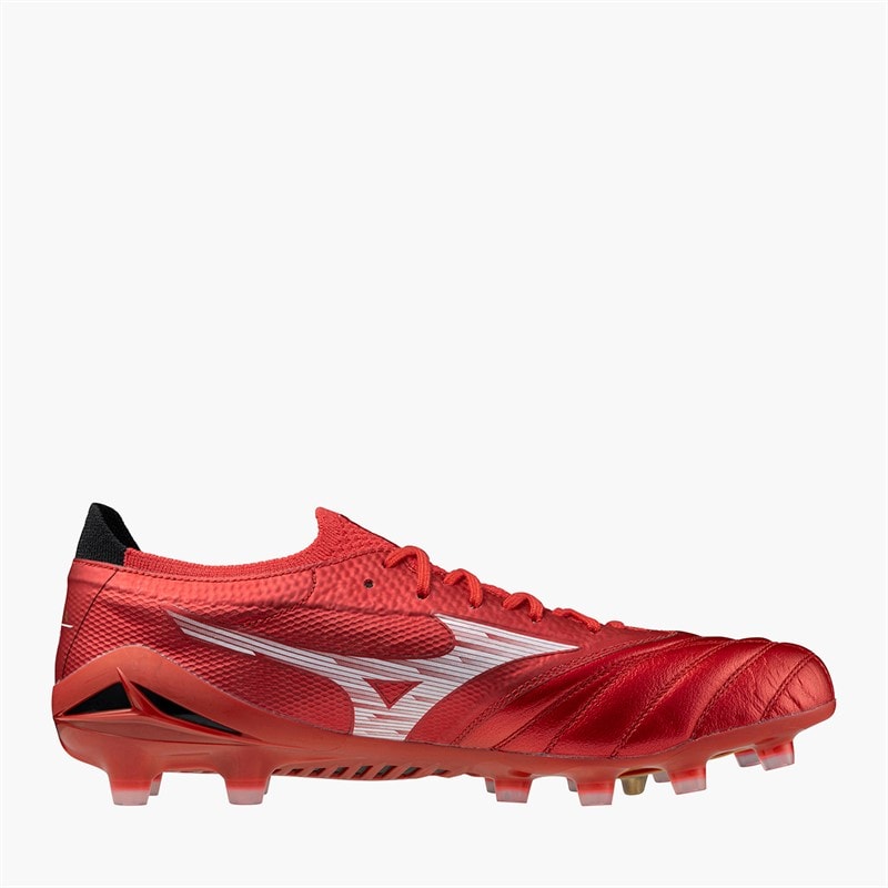 Mizuno Mens Morelia Neo IV Beta Elite FG Firm Ground Football Boots Morelia 40Th Red/White/Black - Image 5