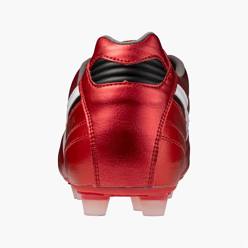 Mizuno Mens Morelia II Elite FG Firm Ground Football Boots Morelia 40Th Red/White/Black - Image 3