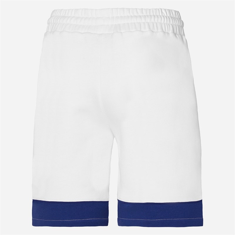 Mizuno Mens Athletics Sweat Shorts White - Image 2