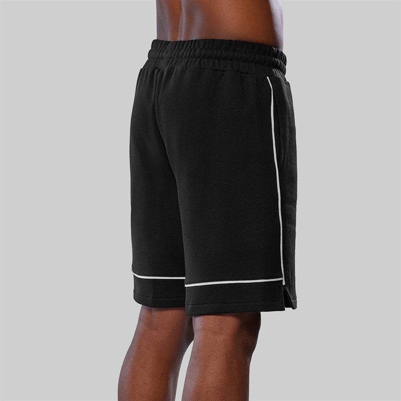 Mizuno Mens Athletics Sweat Shorts Black - Image 2