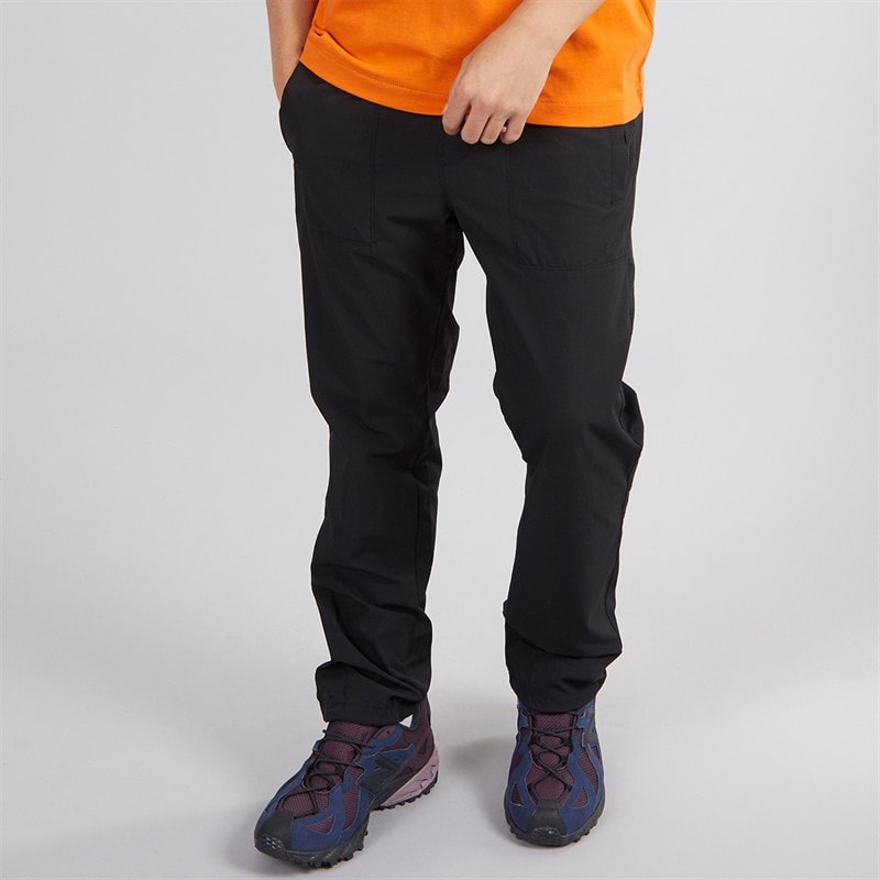 Napapijri Mens Sovana Stretch Poly Cargo Trousers Black Beauty - Image 1
