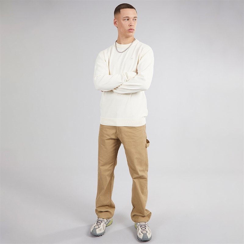 Napapijri Mens Aren Crew Neck Knit Beige Dimity - Image 4