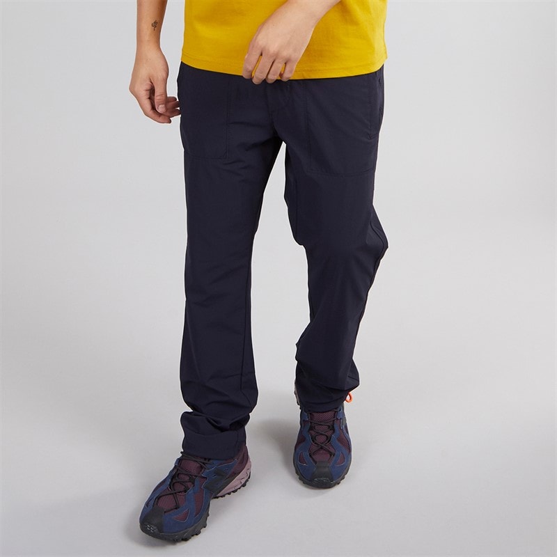 Napapijri Mens Sovana Stretch Poly Cargo Trousers Blue Marine - Image 1