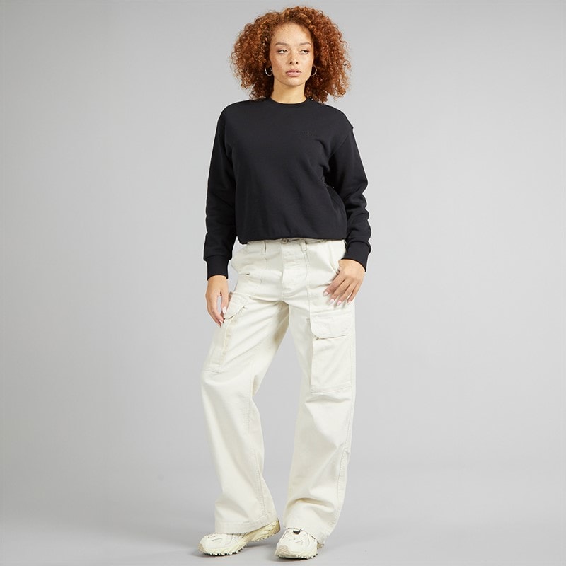 Napapijri Womens Campido Crew Neck Sweatshirt Black Beauty - Image 4