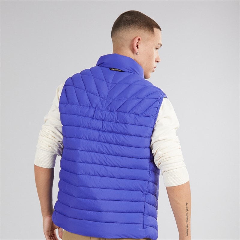 Napapijri Mens Lapaz Padded Gilet Royal Blue - Image 2