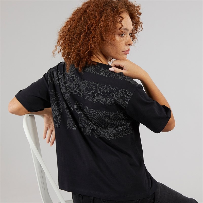 Napapijri Womens Campido T-Shirt Black Beauty - Image 1
