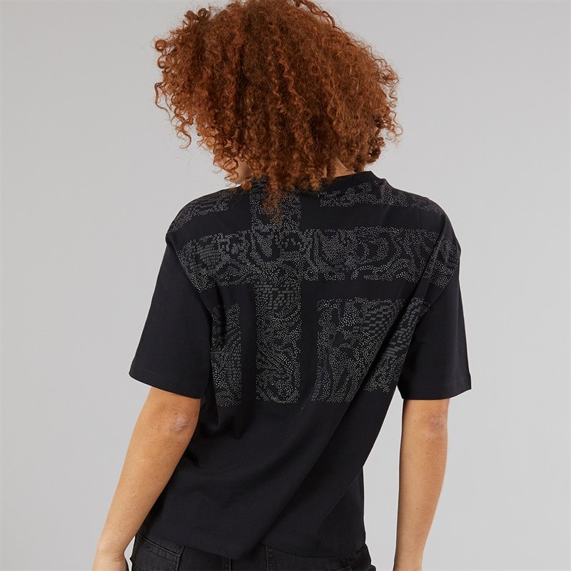 Napapijri Womens Campido T-Shirt Black Beauty - Image 3