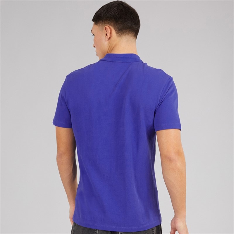 Napapijri Mens Ealis Polo Shirt Royal Blue - Image 2