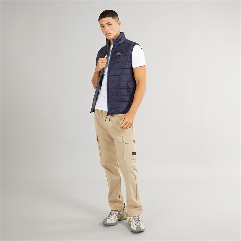 Napapijri Mens Acalmar Vest Blue Marine - Image 4