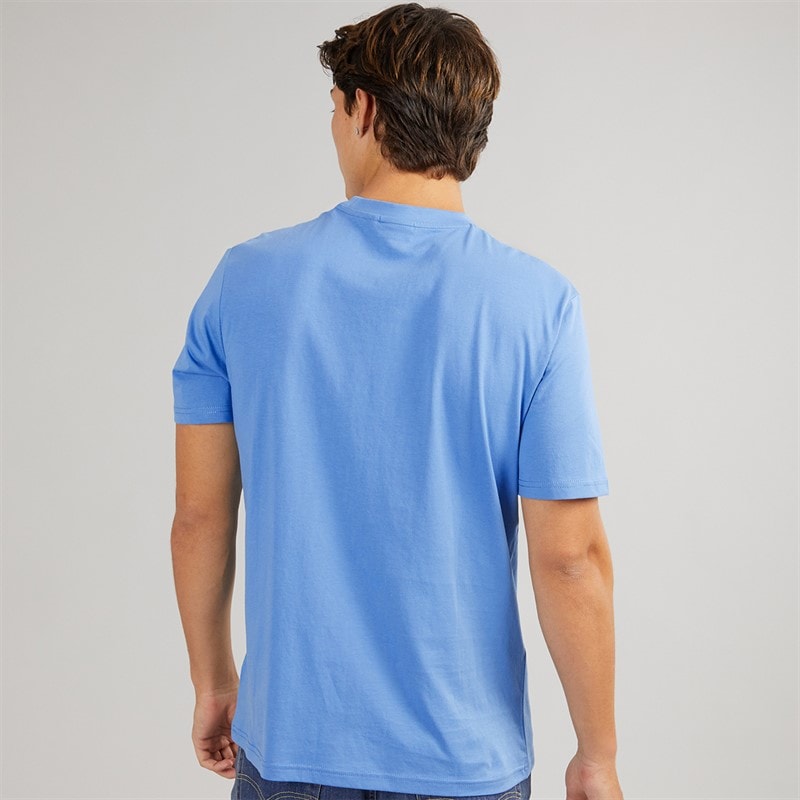 Napapijri Mens Phos T-Shirt Blue Jasper - Image 2