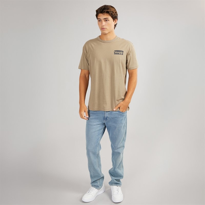 Napapijri Mens Snibston T-Shirt Fallen Rock - Image 4