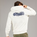Napapijri Mens Zinc Hoodie White Whisper