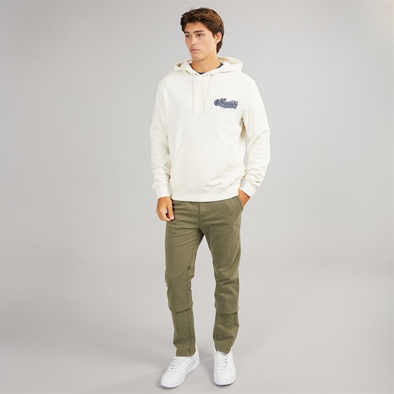 Napapijri Mens Zinc Hoodie White Whisper - Image 4
