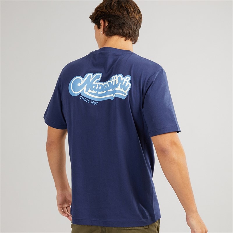 Napapijri Mens Zinc T-Shirt Naval Acade - Image 3