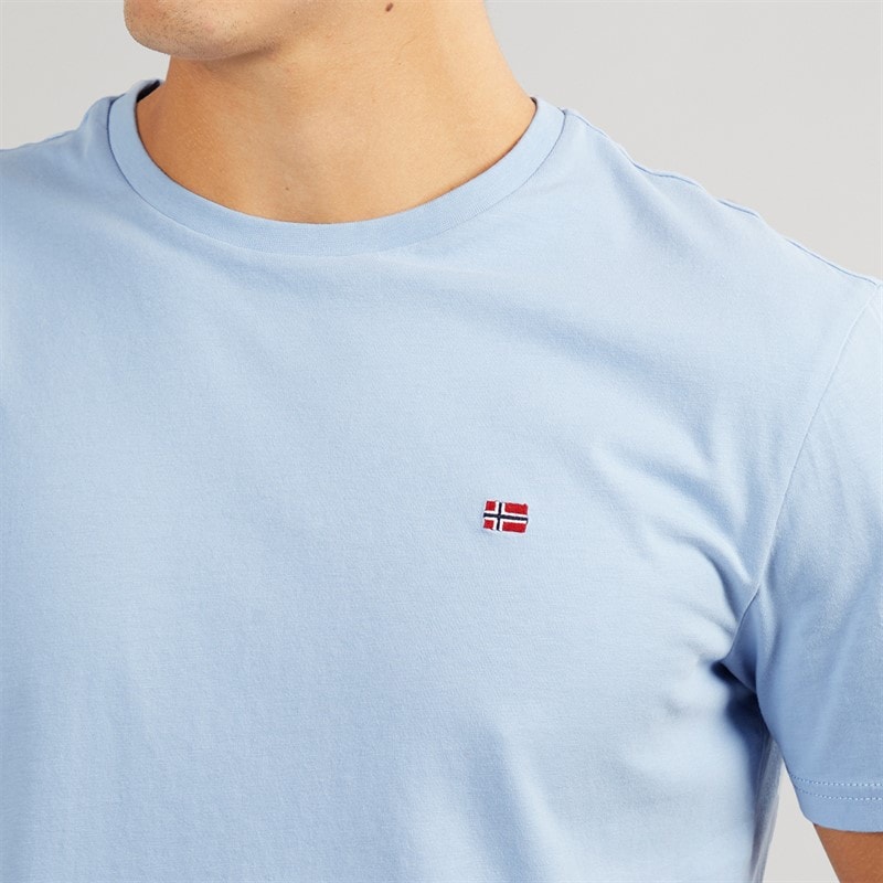 Napapijri Mens Salis T-Shirt Soft Chamber - Image 3