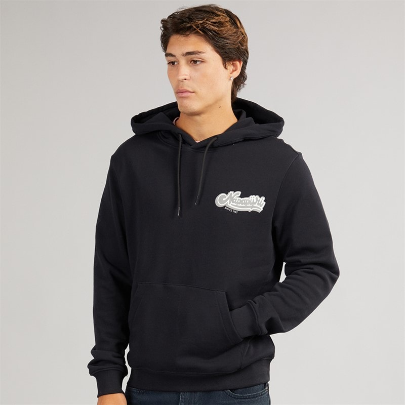 Napapijri Mens Zinc Hoodie Black Beauty - Image 2