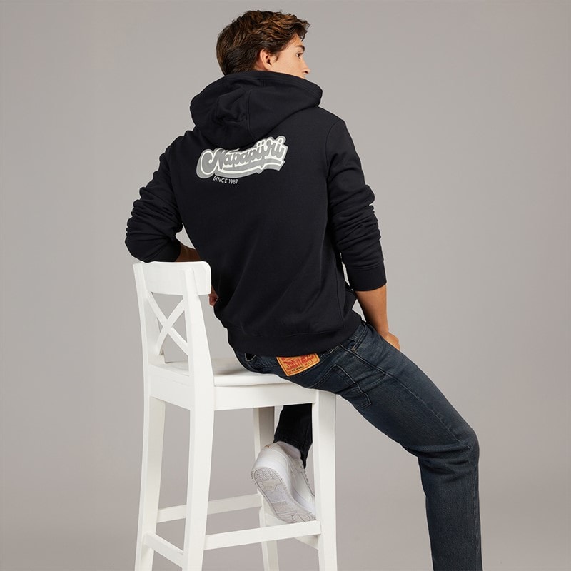 Napapijri Mens Zinc Hoodie Black Beauty - Image 4